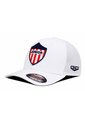 Gorra Junior F.C Oficial Flexfit 6533 Blanca de Junior FC