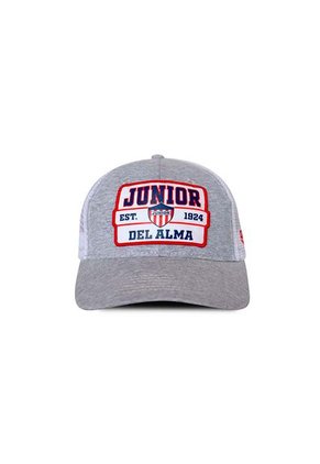 GORRA JUNIOR FC OFICIAL GRIS DE MALLA