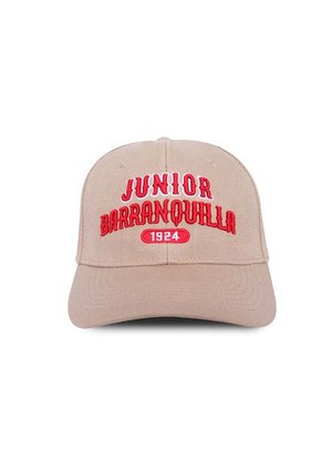 GORRA JUNIOR FC OFICIAL BEIGE