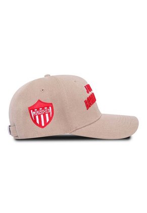 GORRA JUNIOR FC OFICIAL BEIGE