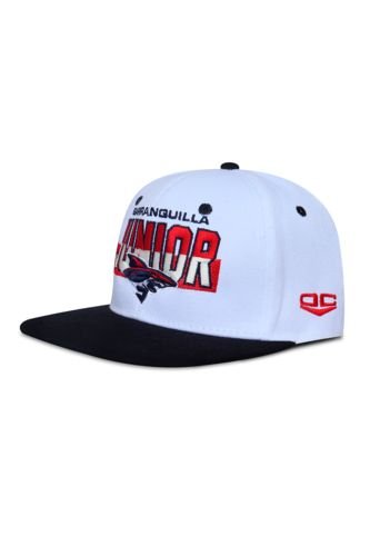 GORRA JUNIOR FC OFICIAL BLANCO/NEGRO PLANA Junior FC