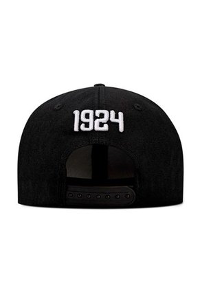 GORRA JUNIOR FC OFICIAL GRIS/NEGRO PLANA