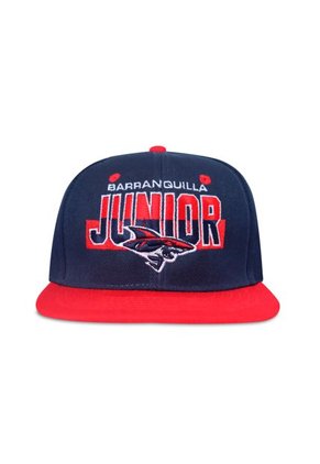 GORRA JUNIOR FC OFICIAL AZUL/ROJO PLANA