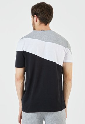 Camiseta Blanco-Negro-Gris Juventus FC