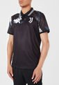 Camiseta Polo Negro-Blanco-Gris Juventus FC de JUVENTUS