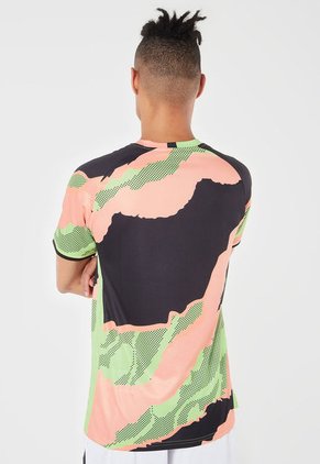 Camiseta Negro-Salmón-Verde Juventus FC