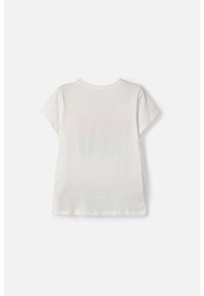 Camiseta De K-Pop Demon Hunters Manga Corta Blanco Para Niña 6