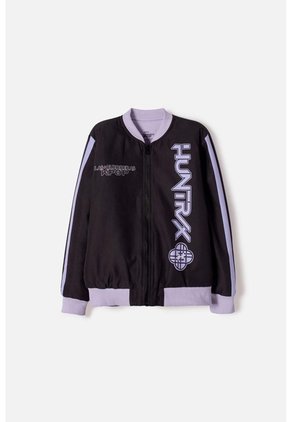 Chaqueta De K- Pop Demon Hunters Con Cierre Negro Para Niña 10