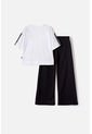 Conjunto De K- Pop Demon Hunters Blanco Y Negro Para Niña 8 de K-POP DEMON HUNTERS