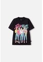 Camiseta De K- Pop Demon Hunters Manga Corta Negro Para Niña 14 de K-POP DEMON HUNTERS