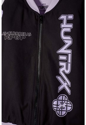Chaqueta De K- Pop Demon Hunters Con Cierre Negro Para Niña 10