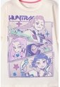 Camiseta De K- Pop Demon Hunters Manga Corta Marfil Para Niña 14 de K-POP DEMON HUNTERS