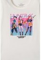 Camiseta De K-Pop Demon Hunters Manga Corta Blanco Para Niña 8 de K-POP DEMON HUNTERS