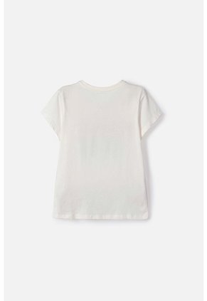 Camiseta De K-Pop Demon Hunters Manga Corta Blanco Para Niña 8