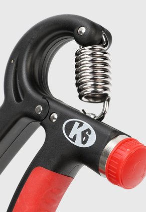 Ejercitador de Antebrazo Negro-Rojo K6 Fitness