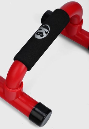 Base para flexiones Negro-Rojo K6 Fitness
