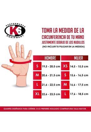 Guantes Para Gimnasio Negro-Gris K6 Ultra