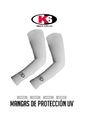 Manga Deportiva Compresión Blanco K6 de K6 Fitness