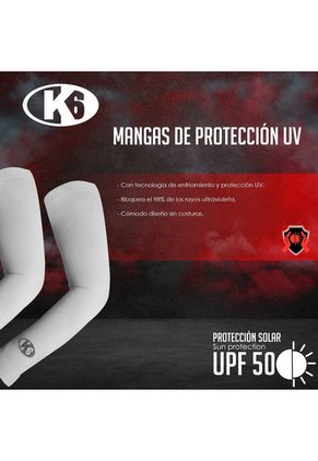 Manga Deportiva Compresión Blanco K6