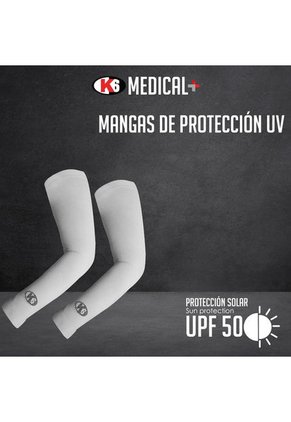 Manga Deportiva Compresión Blanco K6