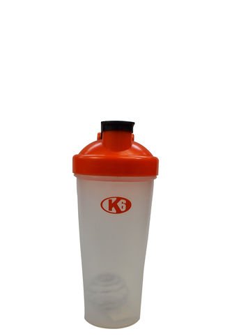 Vaso Mezclador De Proteinas Shaker 600 ml - Rojo