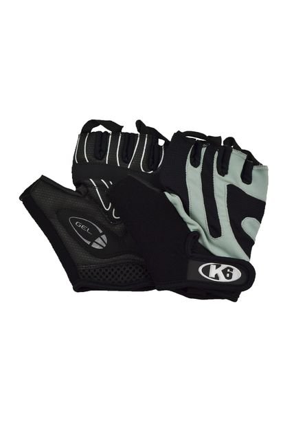 Guantes Para Gimnasio Negro-Gris K6 Ultra