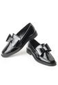 Mocasines Clásicos De Tacón Bajo En Charol 622EPT1009298NEGRO de Kanna & Co