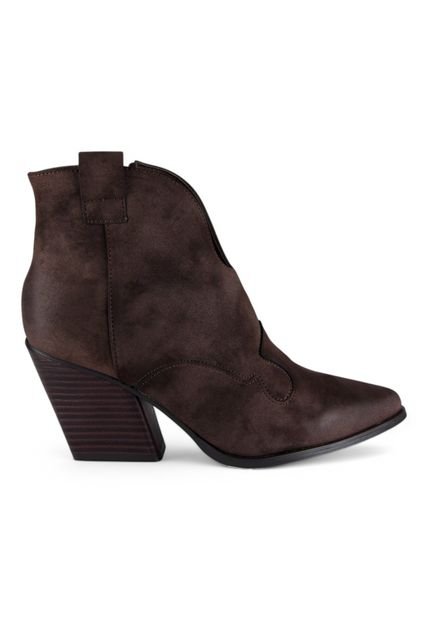 Price Shoes Bota Botin Texana Mujer 62271271CAFE