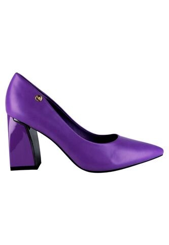 Price Shoes Tacon Ejecutivo Para Mujer 622989021-1MORADO Kanna & Co
