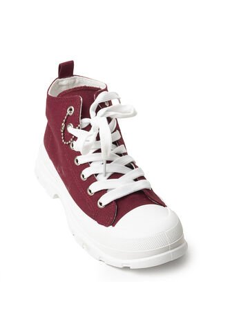 Price Shoes Tenis Moda Mujer 622A1F56002VINO Kanna & Co