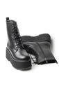 Bota Negra Con Plataforma Para Mujer 622MJ1636-F1330NEGRO de Kanna & Co