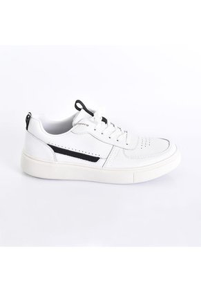 SkyWalk Zapatos Casual En Cuero Hombre 663123PD32851-4BLANCO