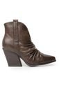 Price Shoes Botas O Botines Moda Mujer De Tacón Medio 62271277CAFE de Kanna & Co