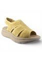 Price Shoes Sandalia Casual Mujer 622EF-9905AMARILLO de Kanna & Co