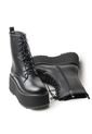 Bota Negra Con Plataforma Para Mujer 622MJ1636-F1330NEGRO de Kanna & Co