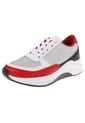 Tenis Lifestyle Gris-Rojo-Blanco-Negro Kapalu de Kapalu