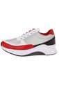 Tenis Lifestyle Gris-Rojo-Blanco-Negro Kapalu de Kapalu