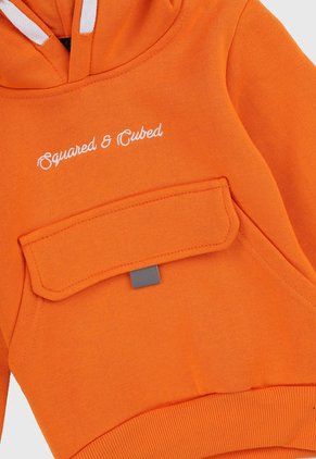 Buzo Naranja-Blanco Kapital Kids