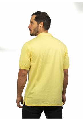 Camiseta Tipo Polo Para Hombre Amarilla Kapo