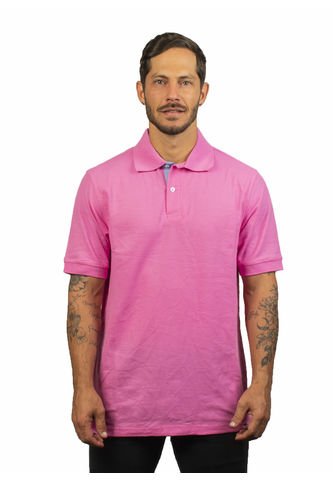Camiseta Tipo Polo Para Hombre Rosada Kapo KAPO