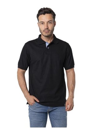Camiseta Tipo Polo Para Hombre Negra Kapo