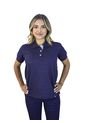 Camiseta Tipo Polo Para Mujer Azul Oscura Kapo de KAPO