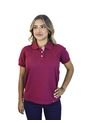 Camiseta Tipo Polo Para Mujer Vinotinto Kapo de KAPO