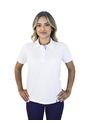 Camiseta Tipo Polo Para Mujer Blanca Kapo de KAPO