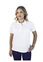Camiseta Tipo Polo Para Mujer Blanca Kapo de KAPO