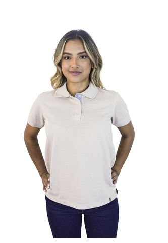 Camiseta Tipo Polo Para Mujer Kaki Kapo KAPO