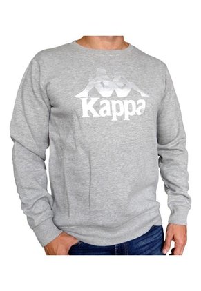 Sueter Kappa Authentic Eslogari-Gris