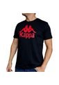 Camiseta Kappa Authentic Estessi-Negro/Rojo de Kappa