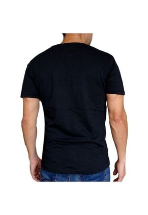 Camiseta Kappa Authentic Estessi-Negro/Rojo