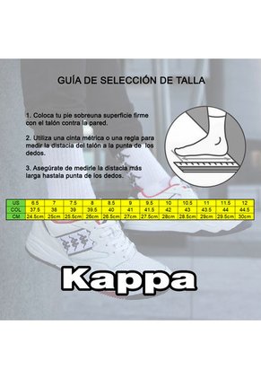 Tenis Kappa Monas 3 Unisex-Blanco